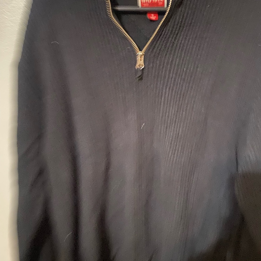 Black Sweater with Zip
